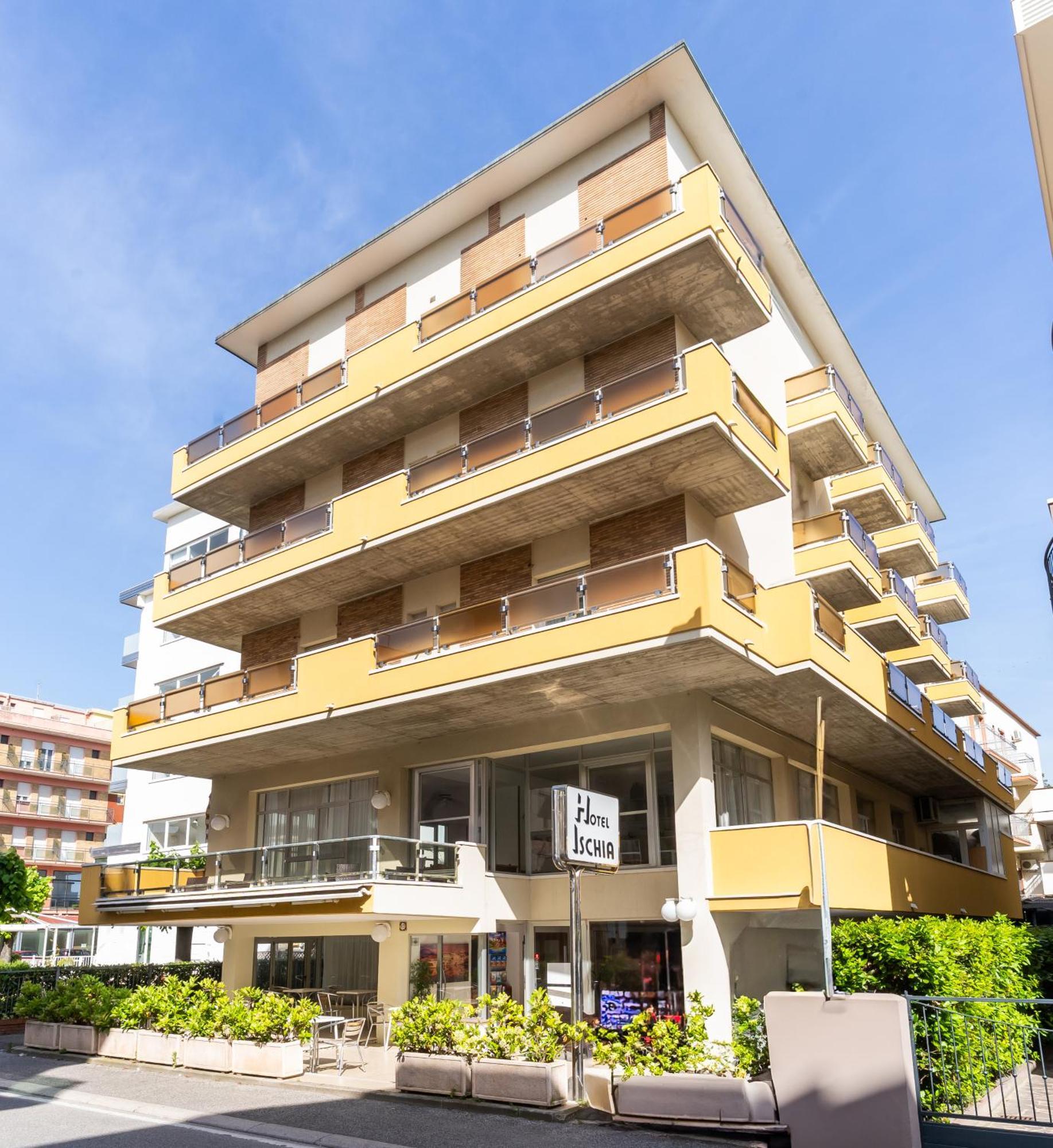 Hotel Ischia Римини Экстерьер фото